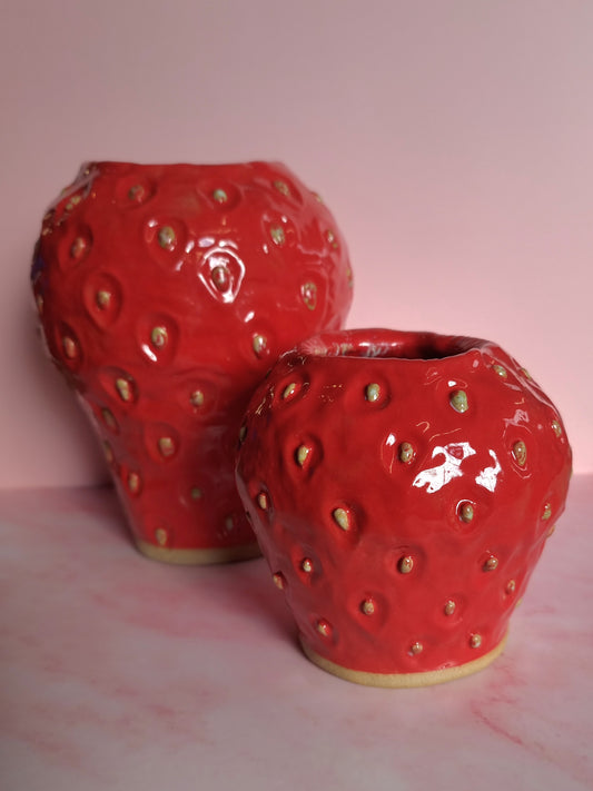 Strawberry Vase