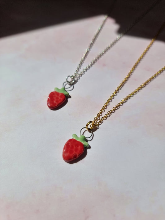 Strawberry Kisses Pendant