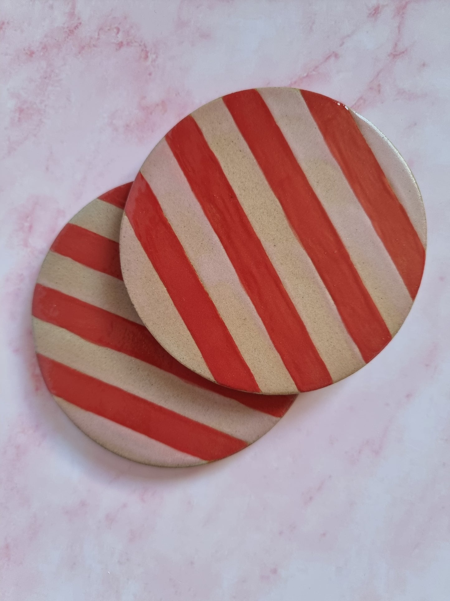 Strawberry Kisses Coaster Set