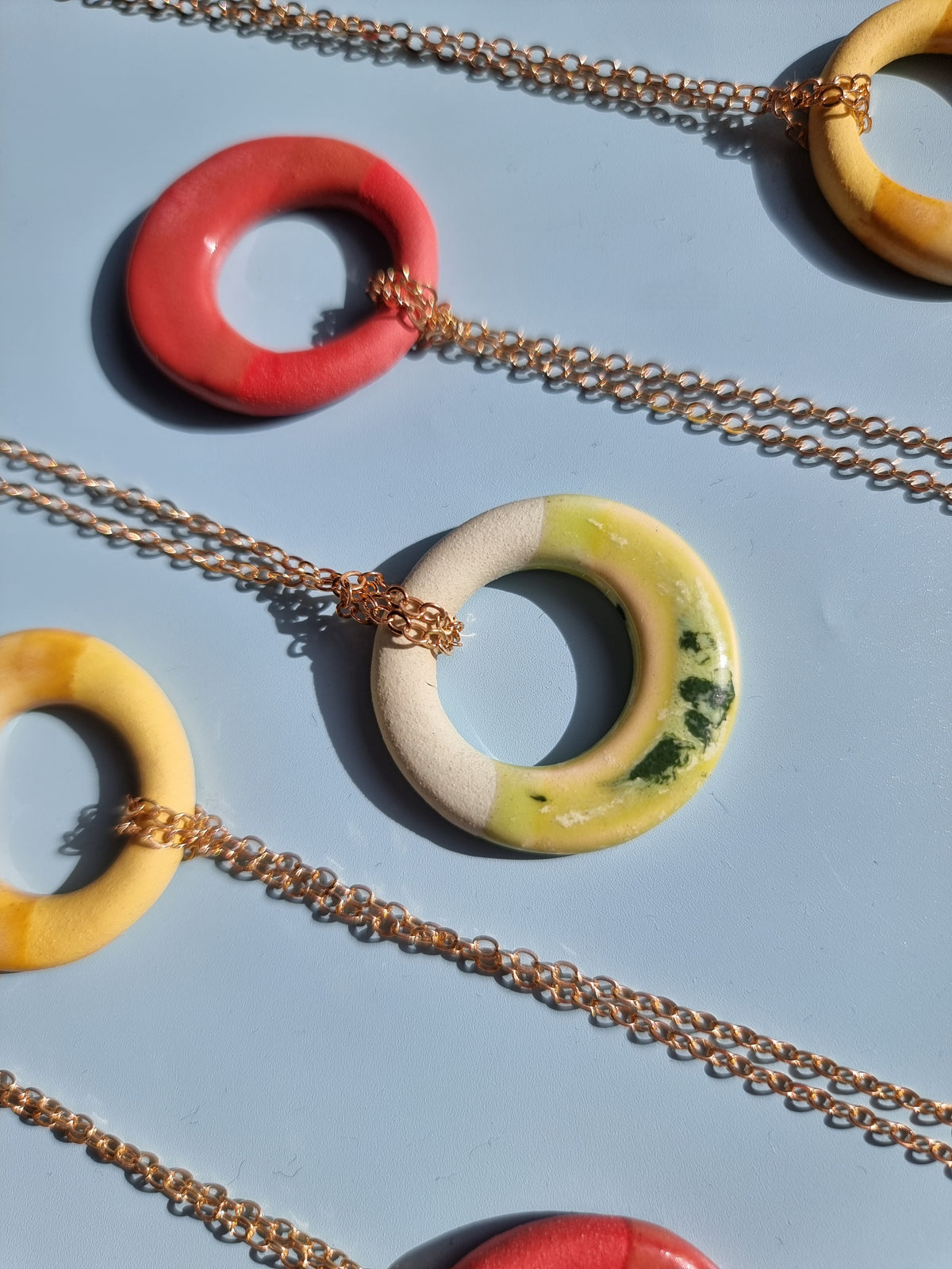 Fruity Loop Pendant - Watermelon Lime