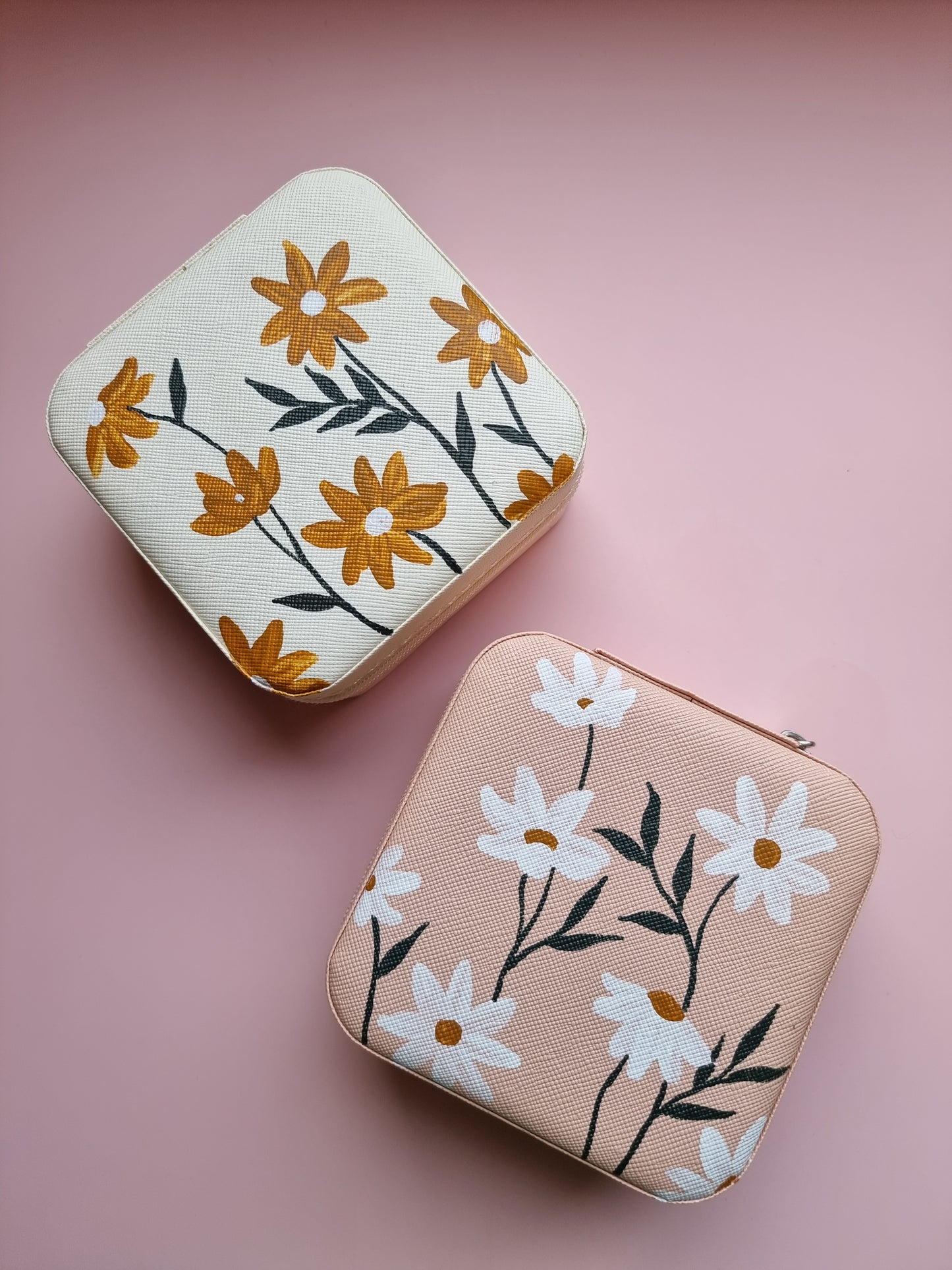 Mini Handpainted Jewellery Box