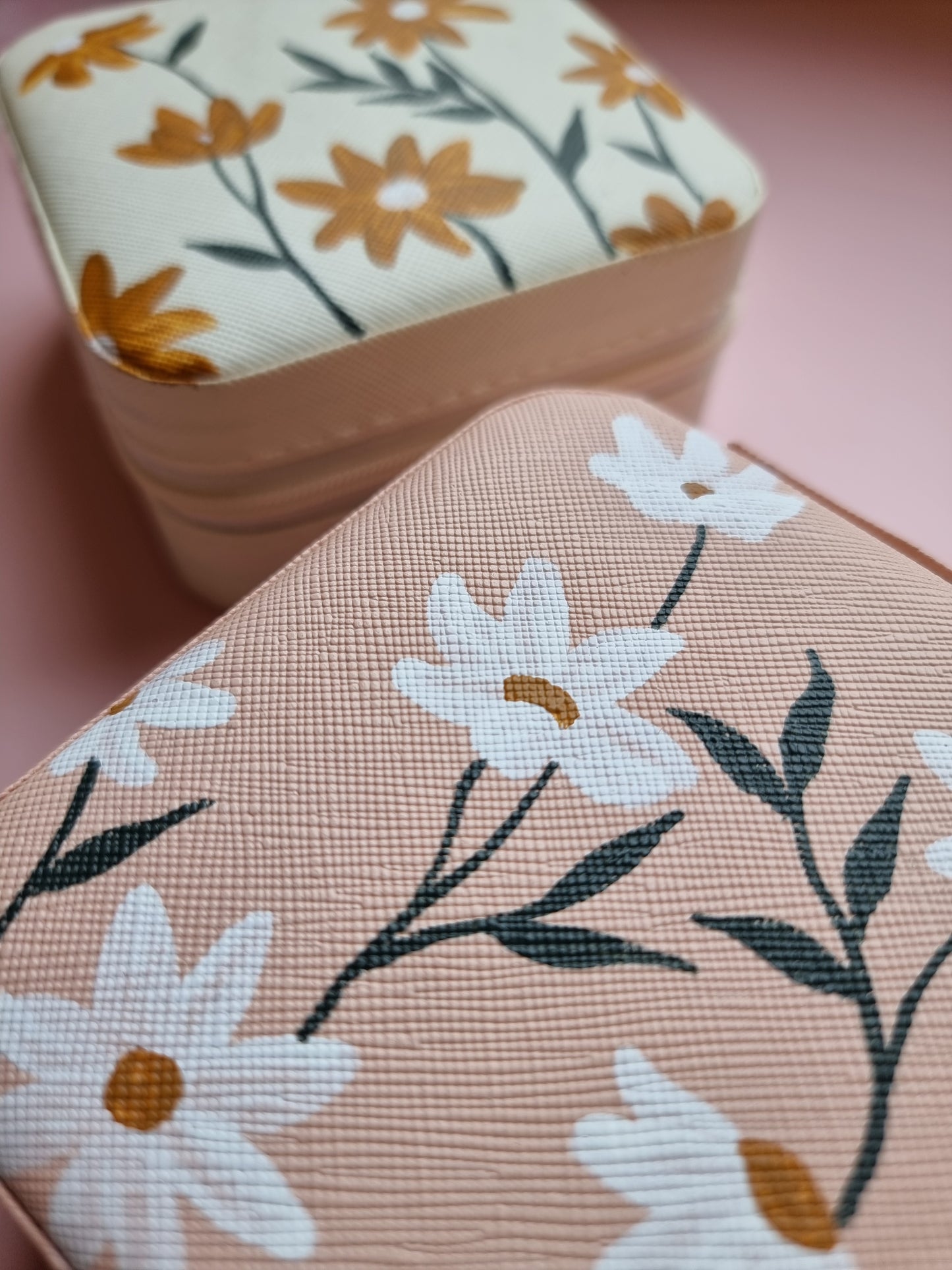 Mini Handpainted Jewellery Box