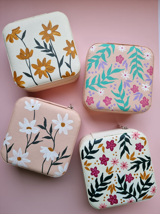 Mini Handpainted Jewellery Box