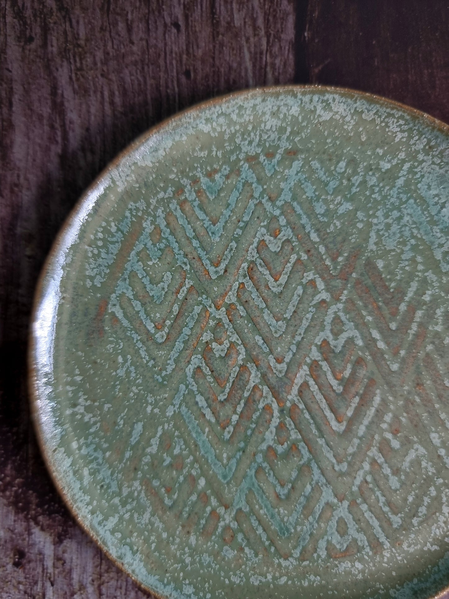 Frosted Sage Mini Plate
