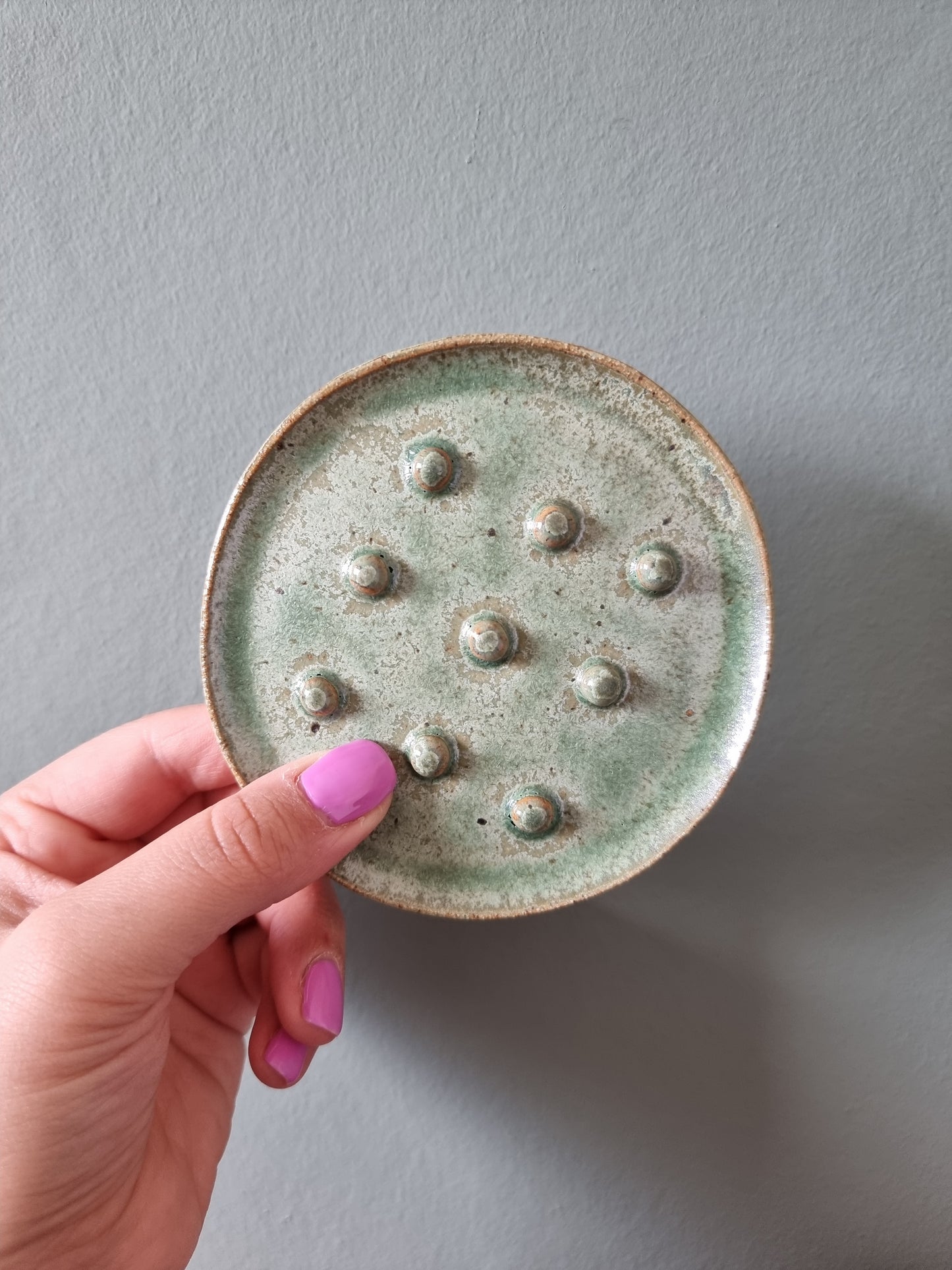 Frosted Sage Soap Dish