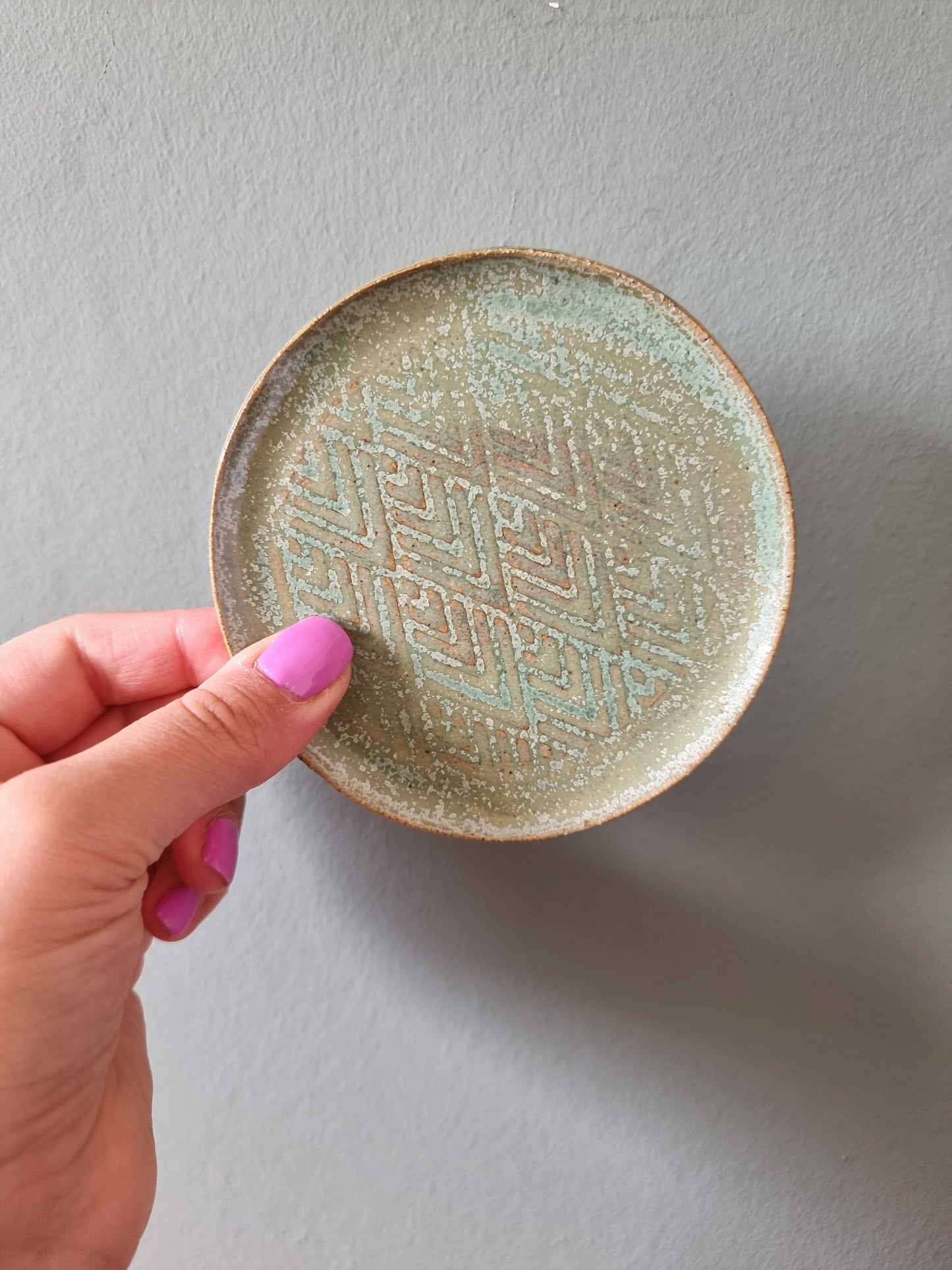 Frosted Sage Mini Plate