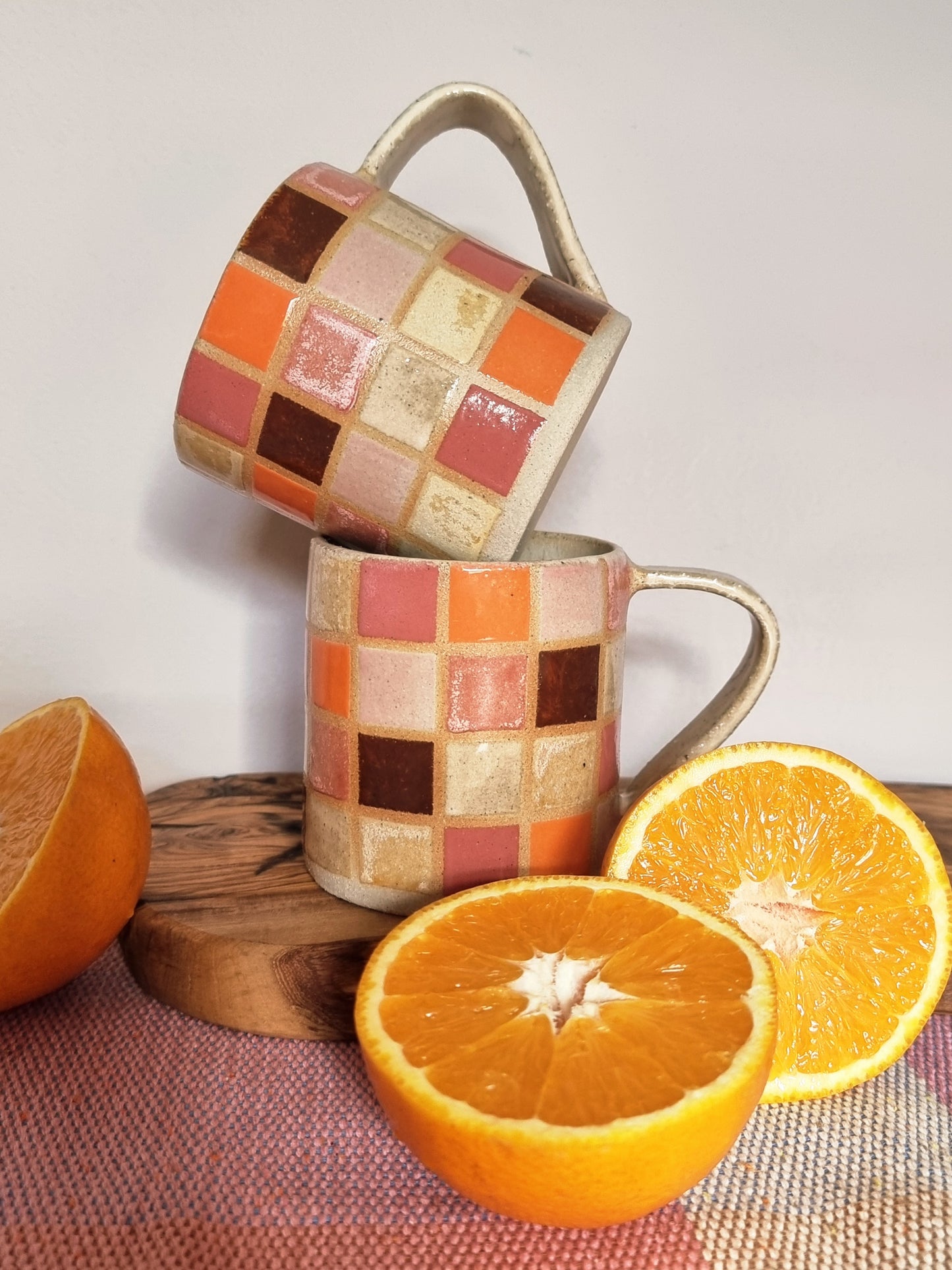 Orange Sunpatch Mug