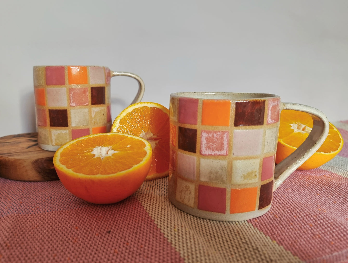 Orange Sunpatch Mug