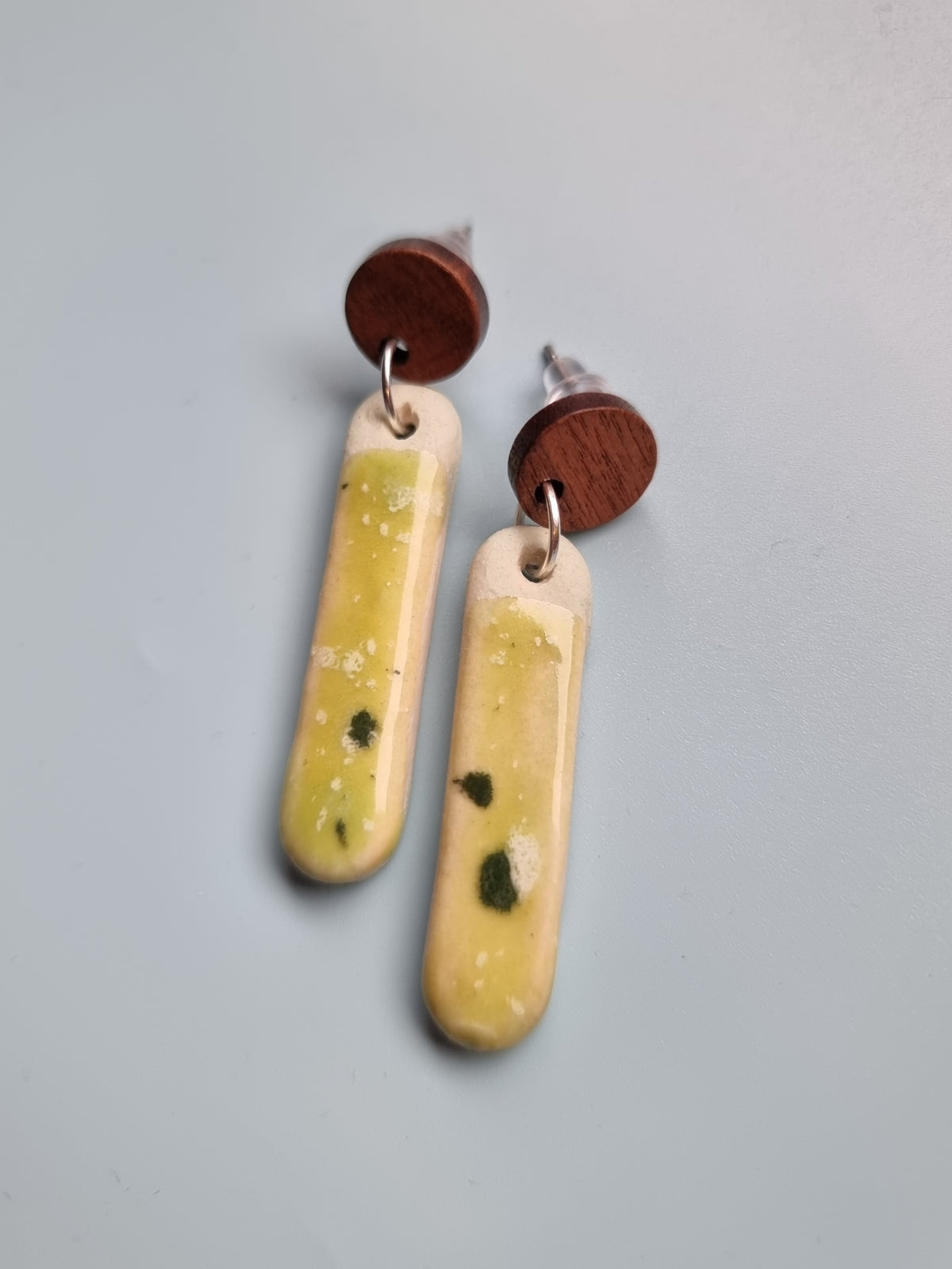 Fruity Drop Earrings - Watermelon Lime