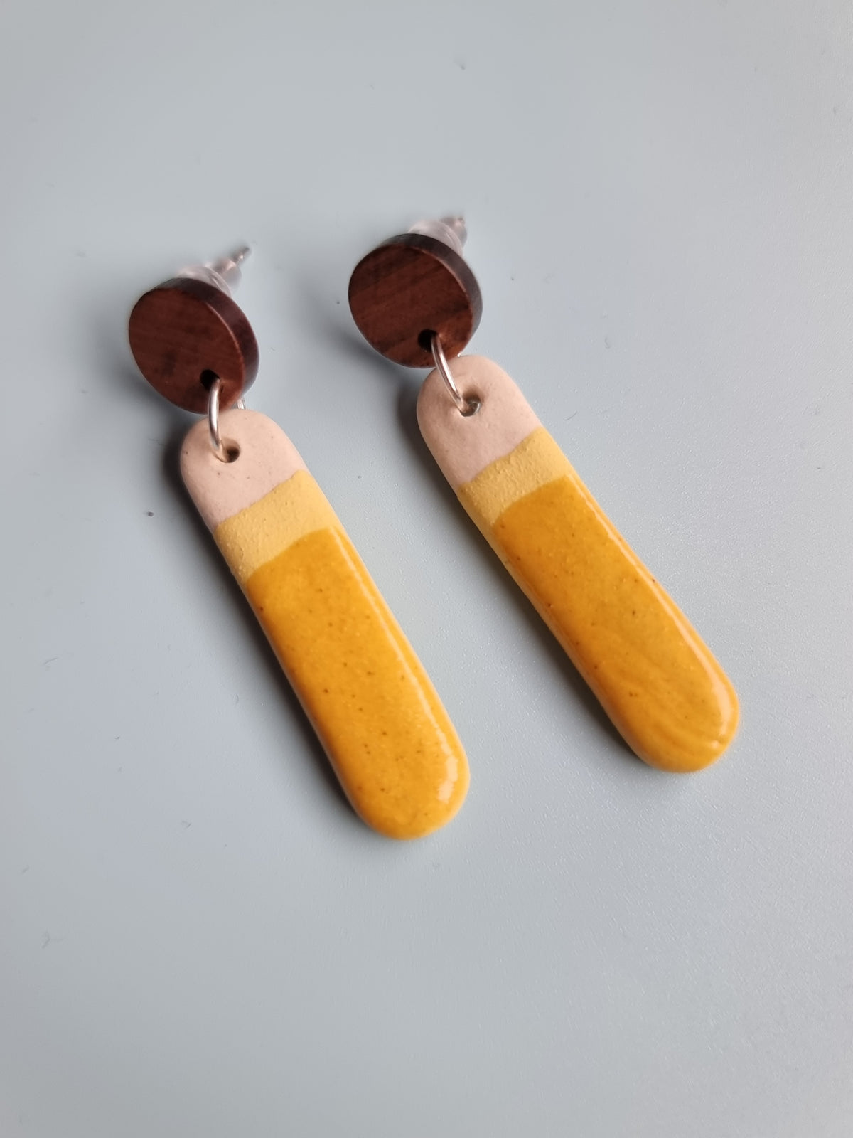 Fruity Drop Earrings - Lemon