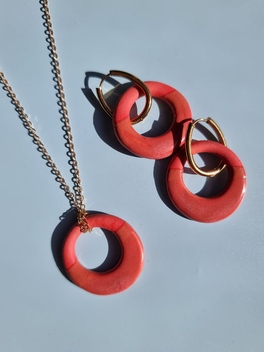 Fruity Loop Pendant - Watermelon