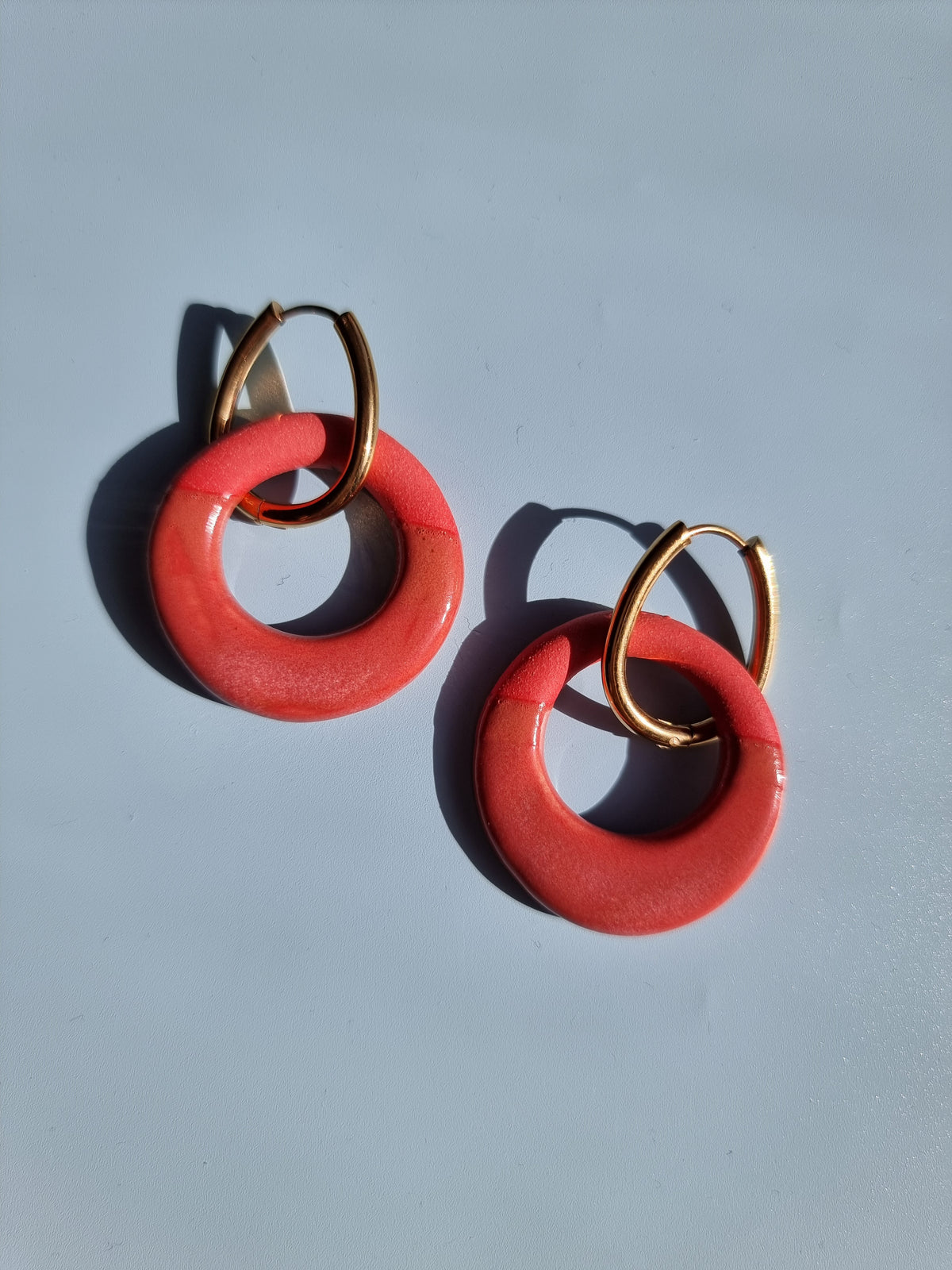 Fruity Loop Earrings - Watermelon