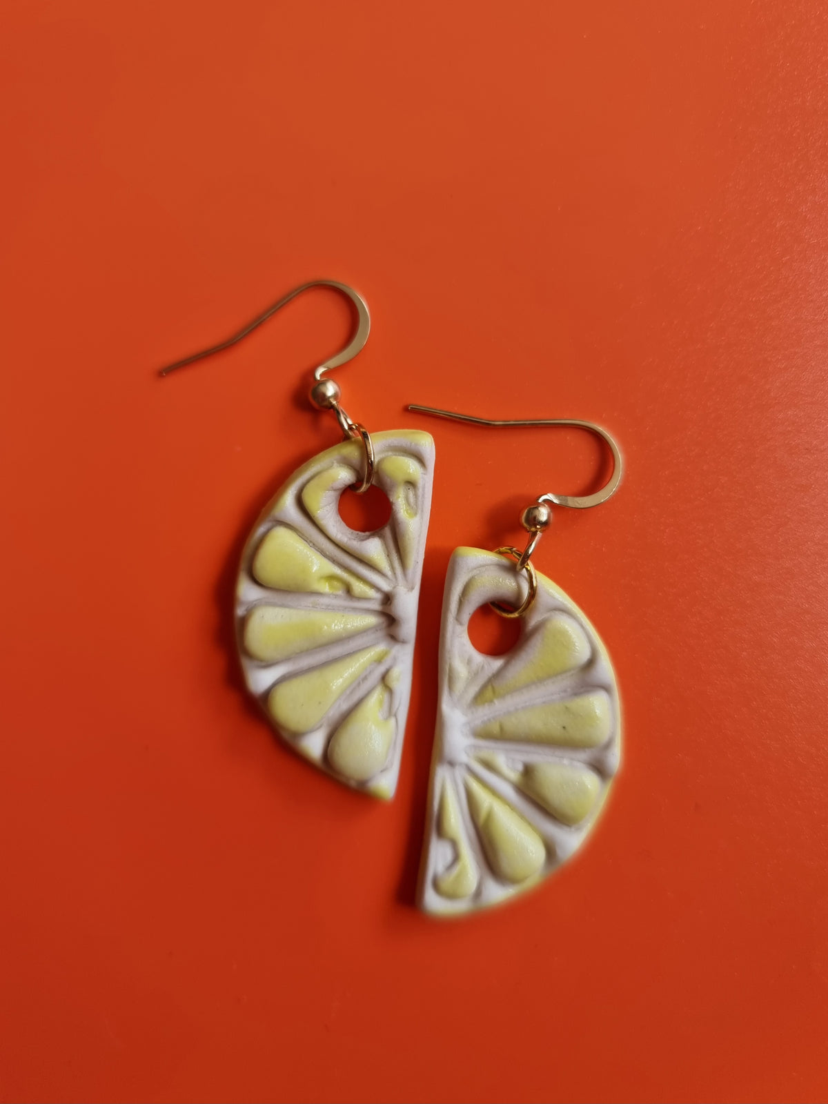 Citrus Wedge Earrings