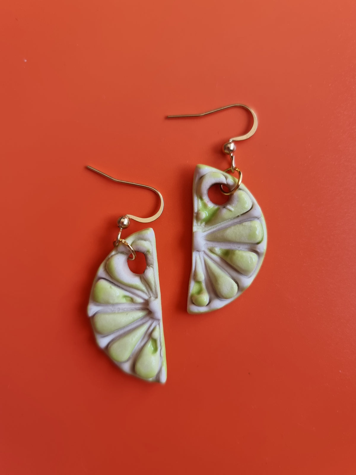 Citrus Wedge Earrings