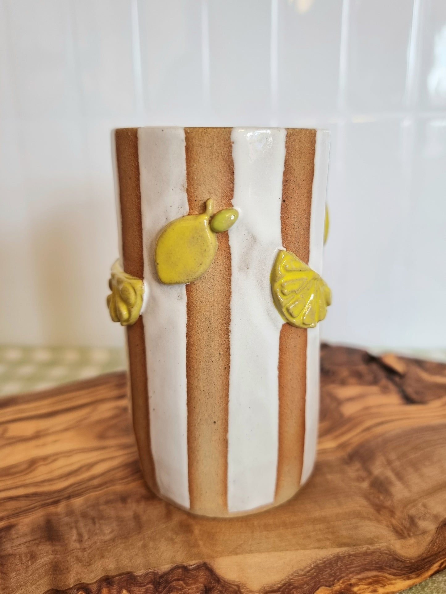 Lemon Sherbert Vessel