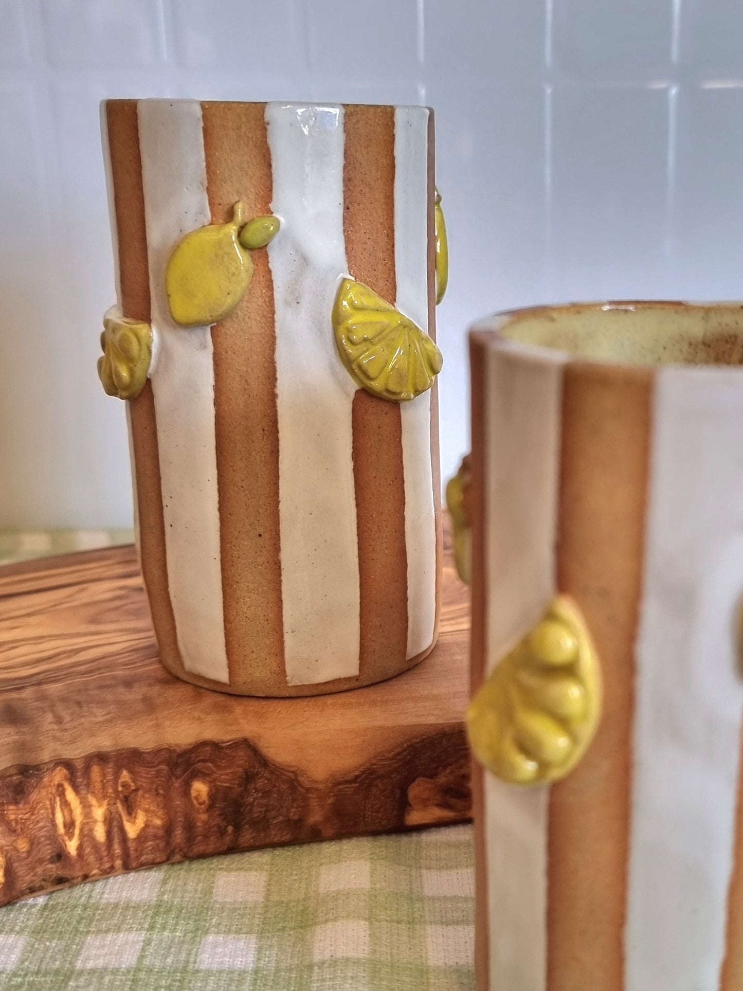 Lemon Sherbert Vessel