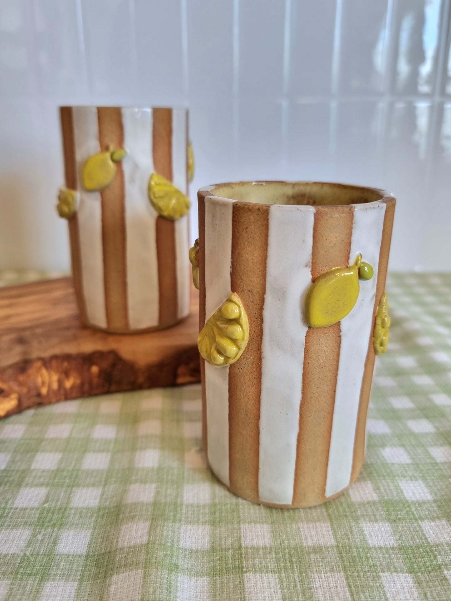 Lemon Sherbert Vessel