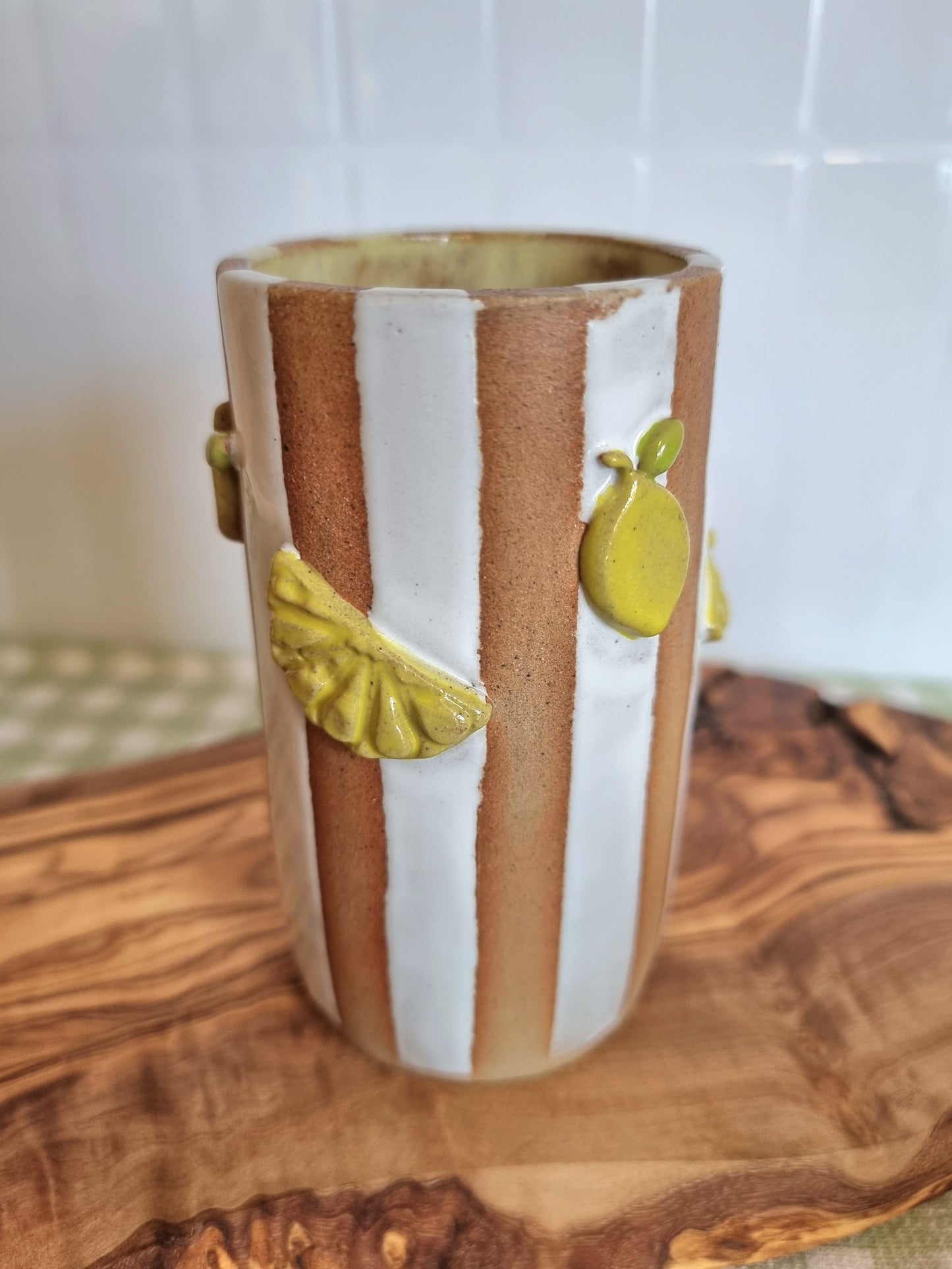 Lemon Sherbert Vessel