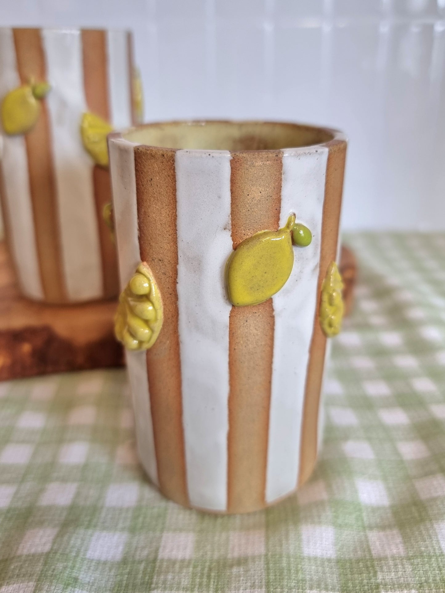 Lemon Sherbert Vessel