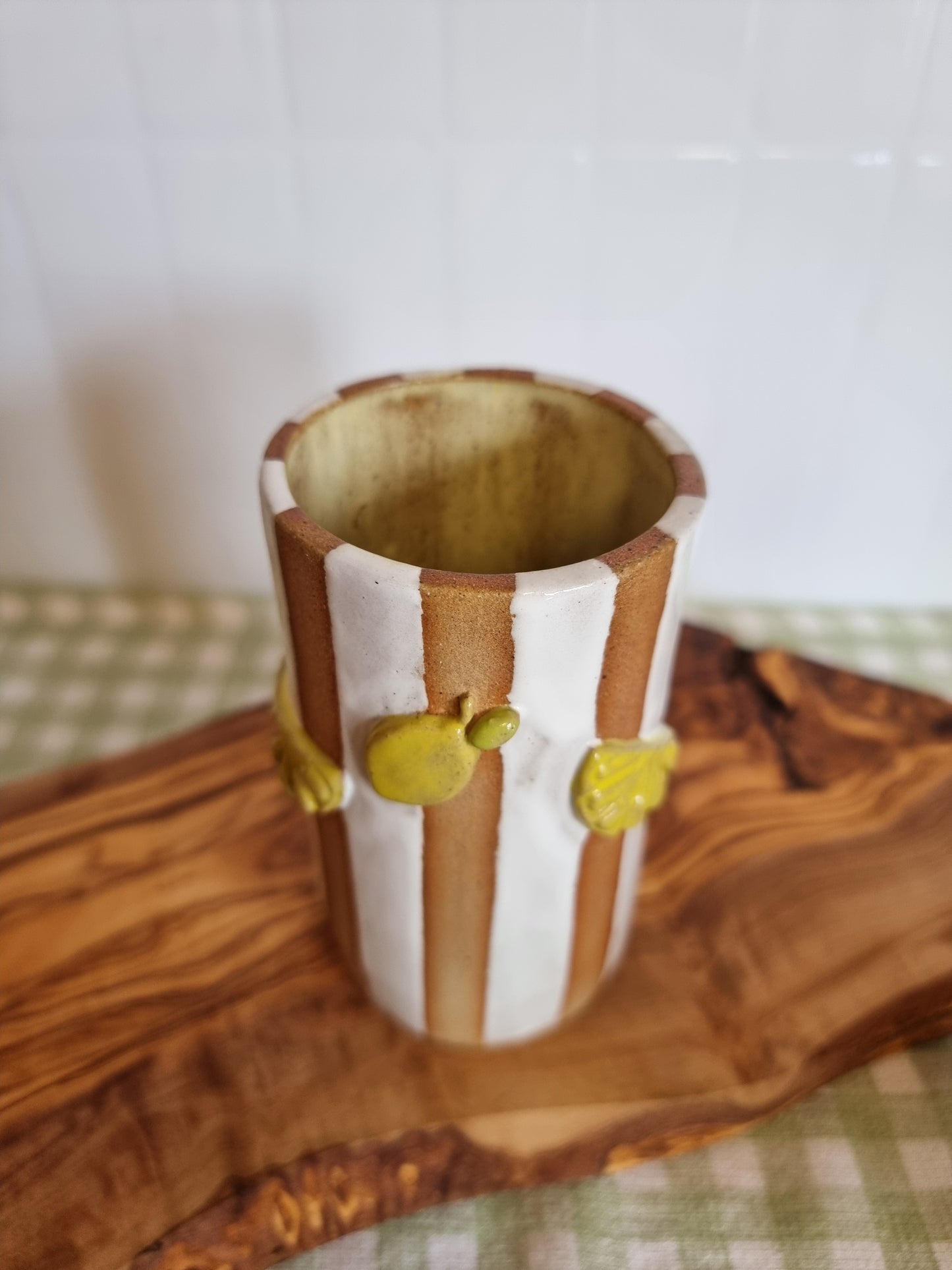 Lemon Sherbert Vessel